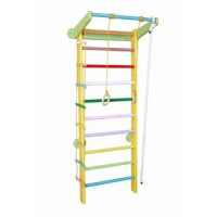 Спортивний куточок кольоровий з мотузковим набором Стрибунець